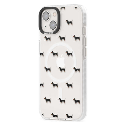 Dachshund Pattern Clear