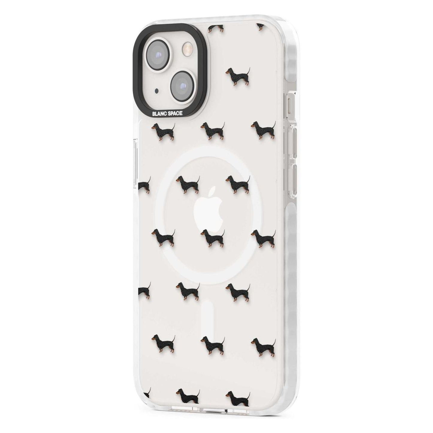 Dachshund Pattern Clear