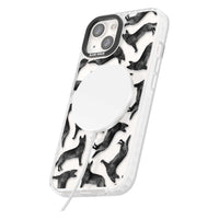 German Shepherd Pattern Black