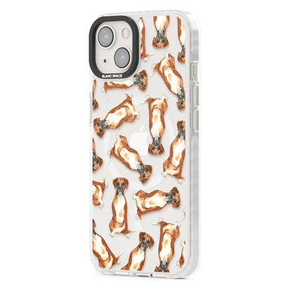 Boxer-Aquarell-Hundemuster