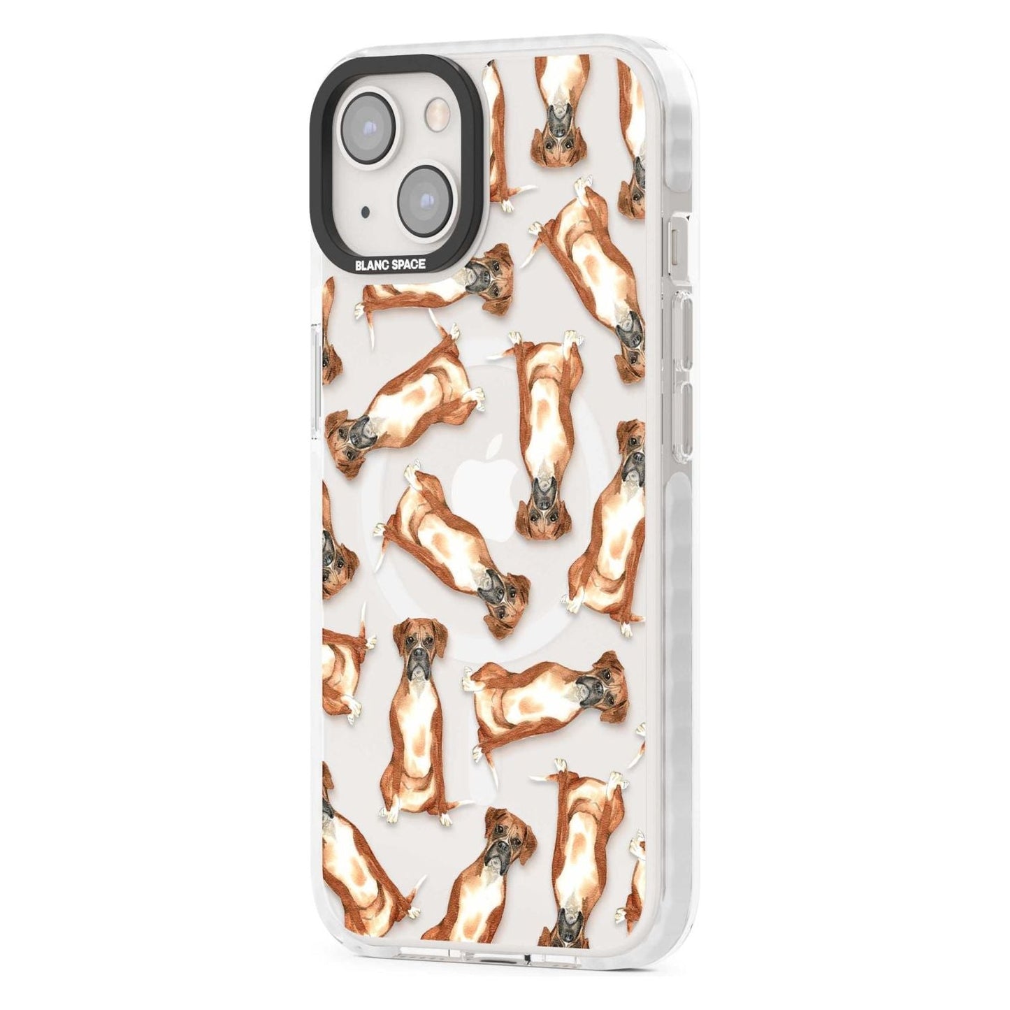 Boxer-Aquarell-Hundemuster