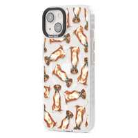 Boxer-Aquarell-Hundemuster