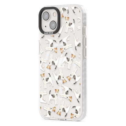 Wire Haired Fox Terrier Dog Pattern