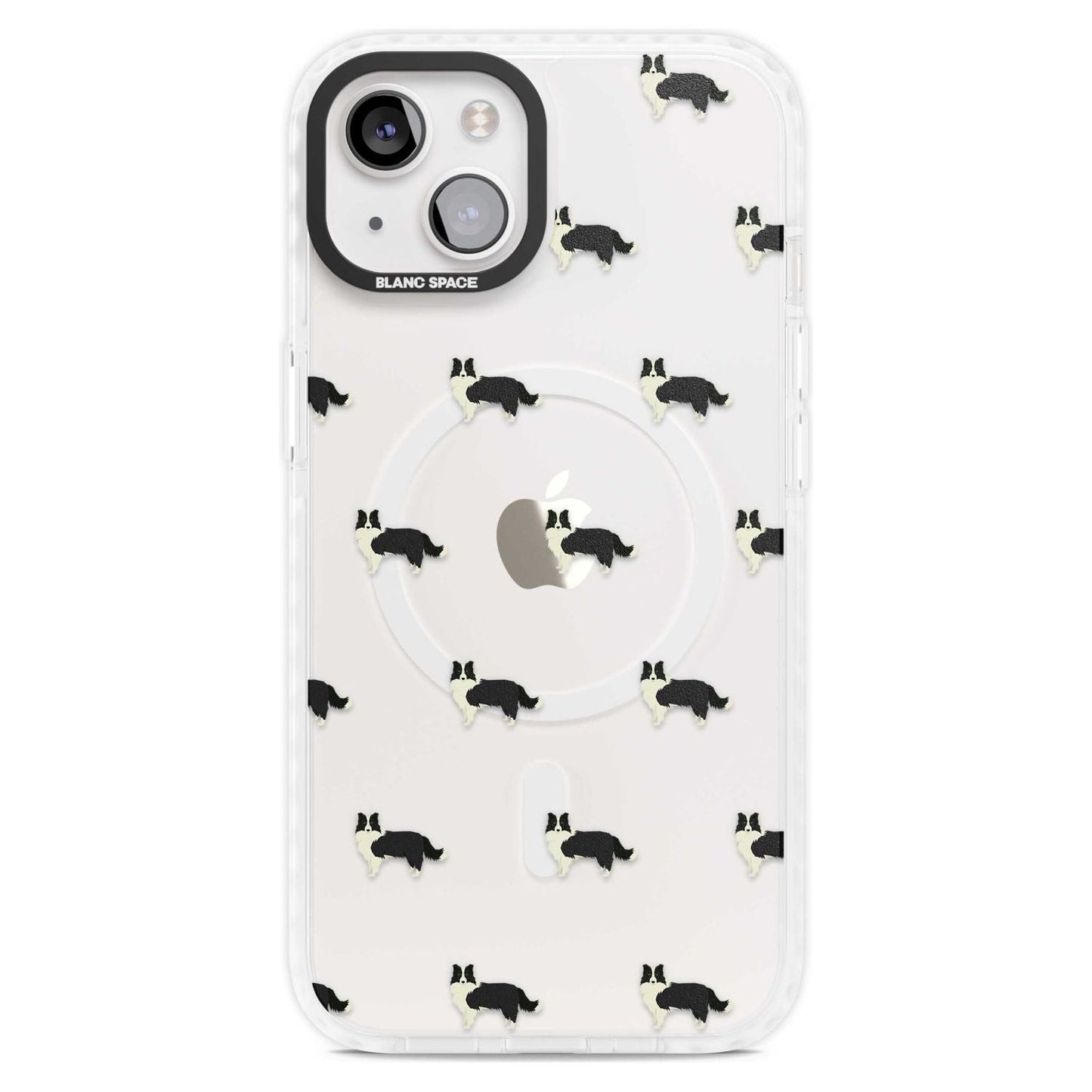 Border Collie Pattern Clear