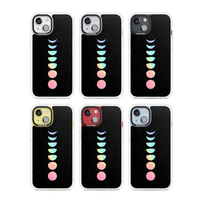 Pastel Moon Phases
