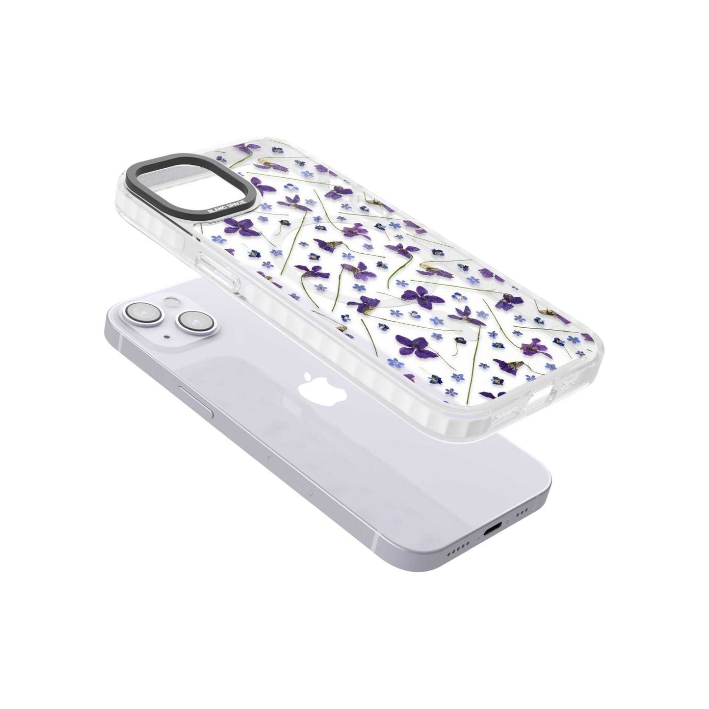 Pressed Violet Flower