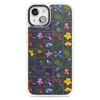 Grille de fleurs sauvages