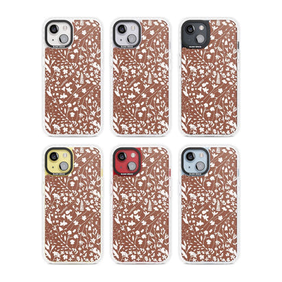 Bouquet de fleurs sauvages sur terre cuite