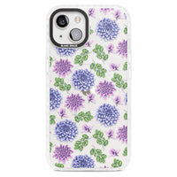 Purple Dahlias Floral