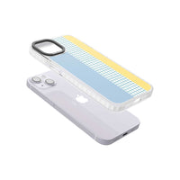 Abstract Grid Blue & Yellow