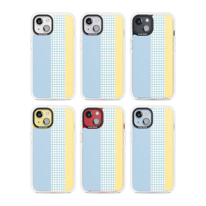 Abstract Grid Blue & Yellow