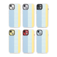 Abstract Grid Blue & Yellow