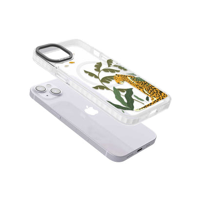 Grand motif de chat de la jungle