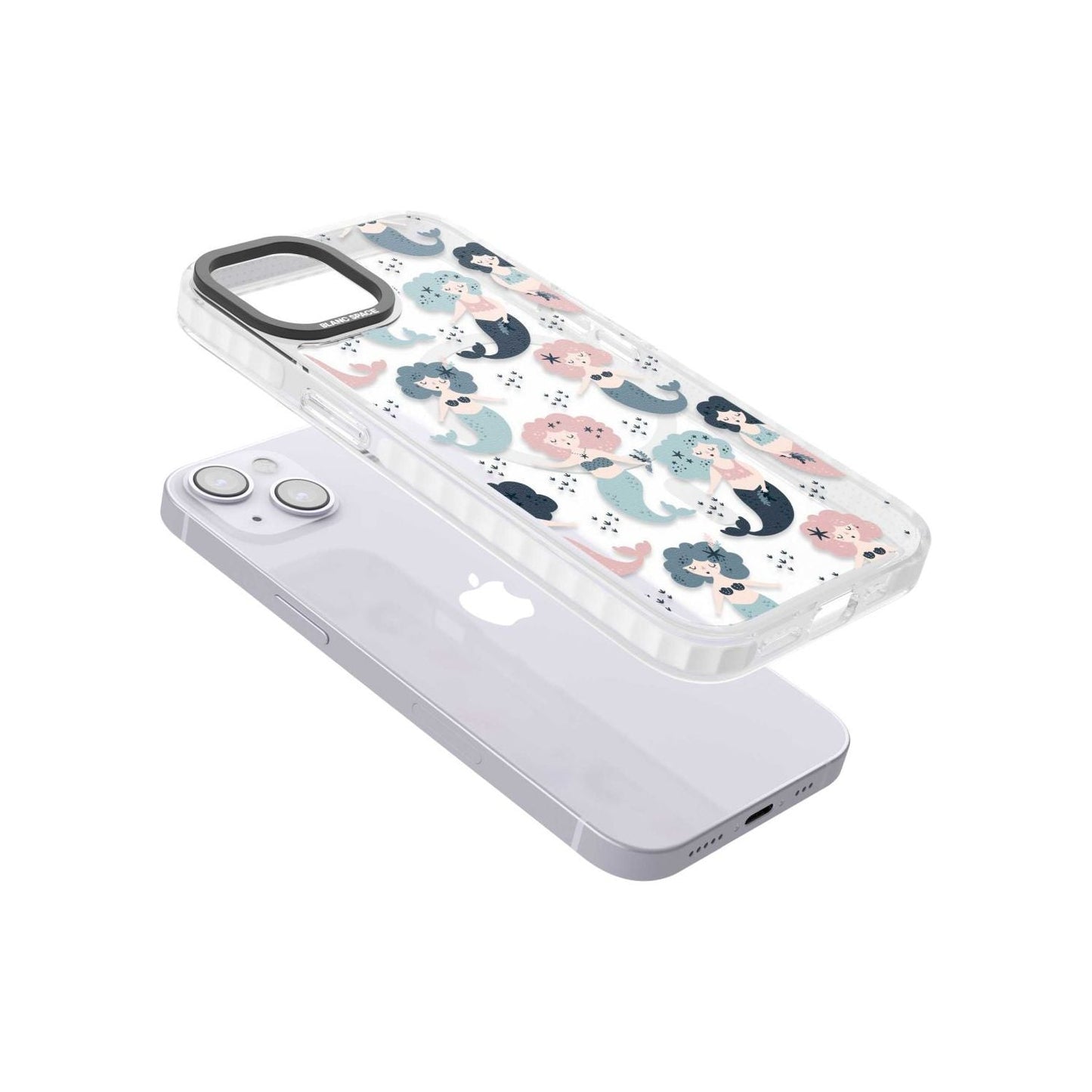 Pastellfarbene Meerjungfrauen