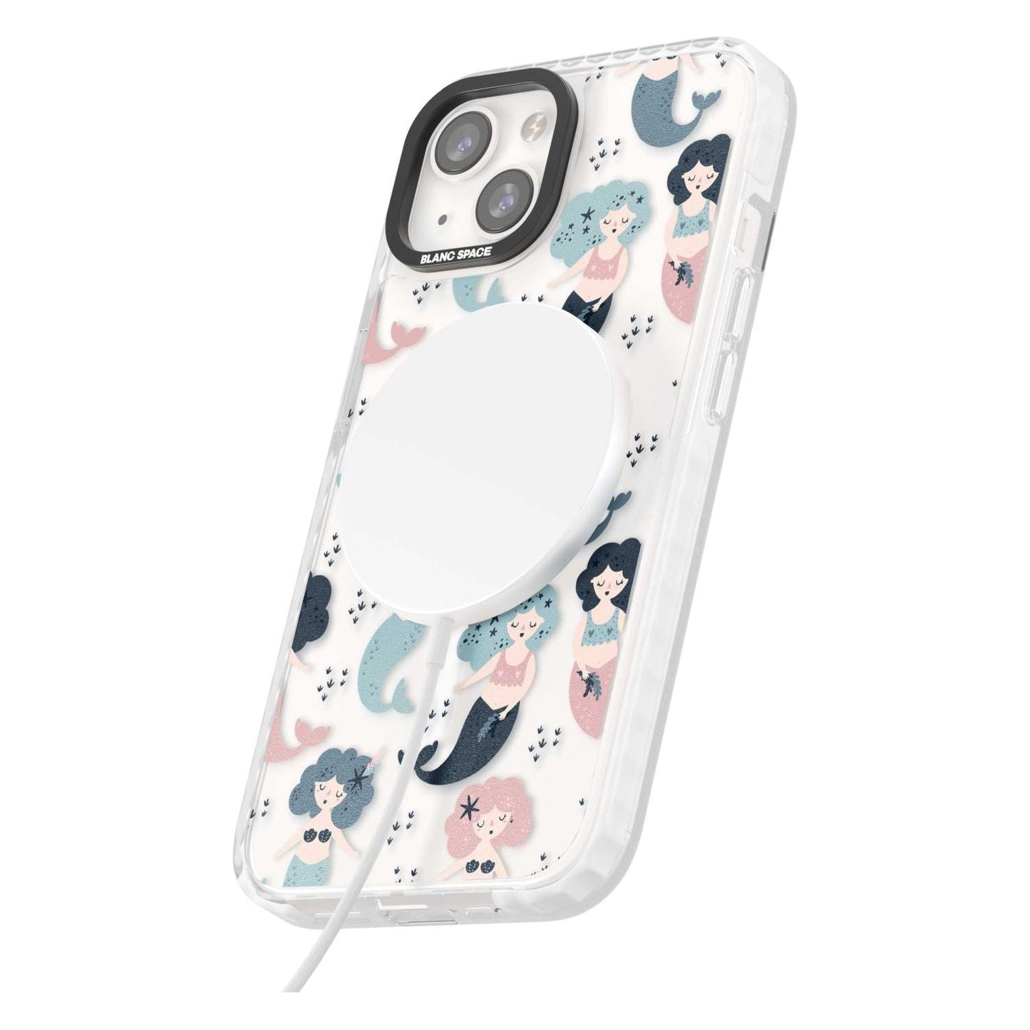 Pastellfarbene Meerjungfrauen