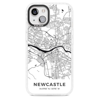 Stadtplan von Newcastle