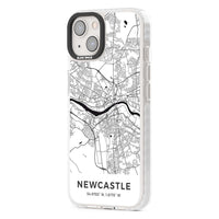 Stadtplan von Newcastle