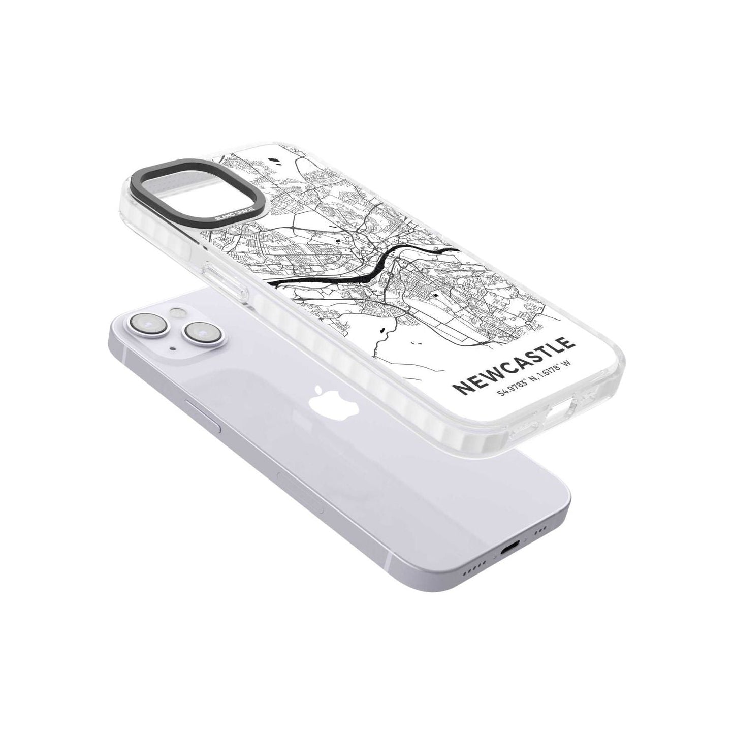 Stadtplan von Newcastle