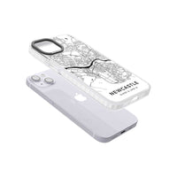 Stadtplan von Newcastle