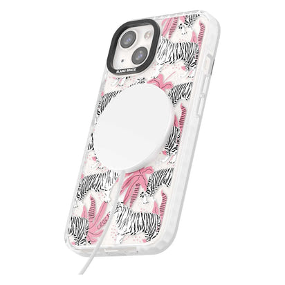 Rosa-weiße tropische Tiger