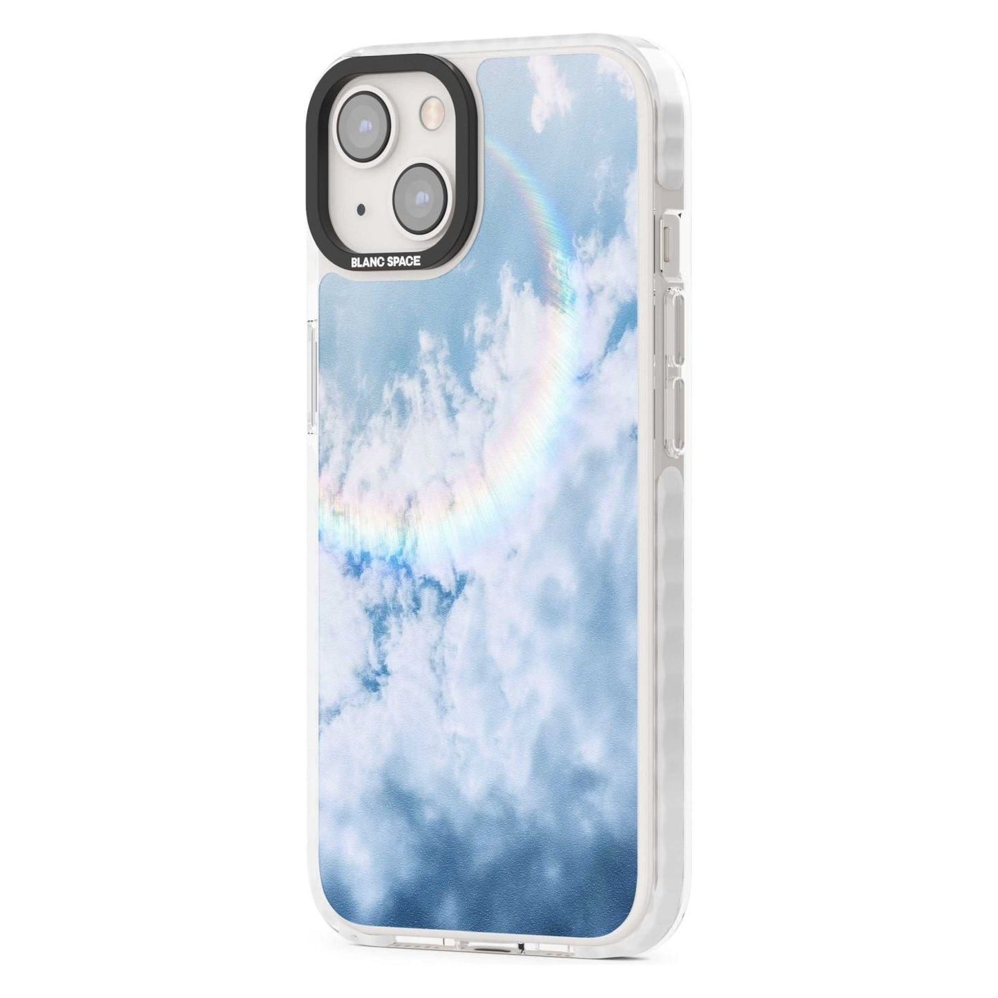 Pastellfarbener Regenbogenhimmel