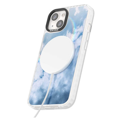 Pastellfarbener Regenbogenhimmel