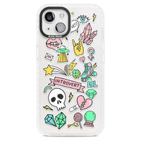 Autocollant introverti