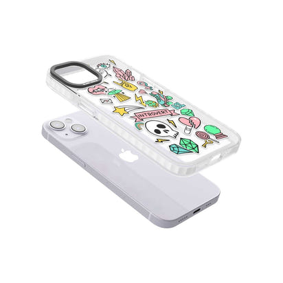 Autocollant introverti