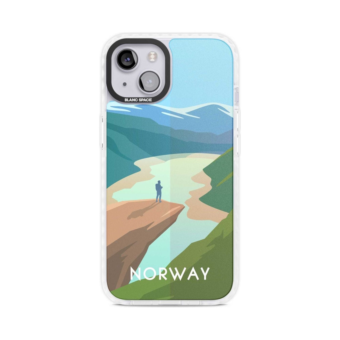 Vintage Travel Poster Norway