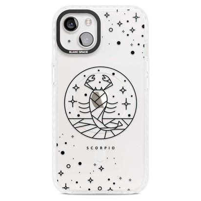 Emblème du Scorpion - Design Cosmique