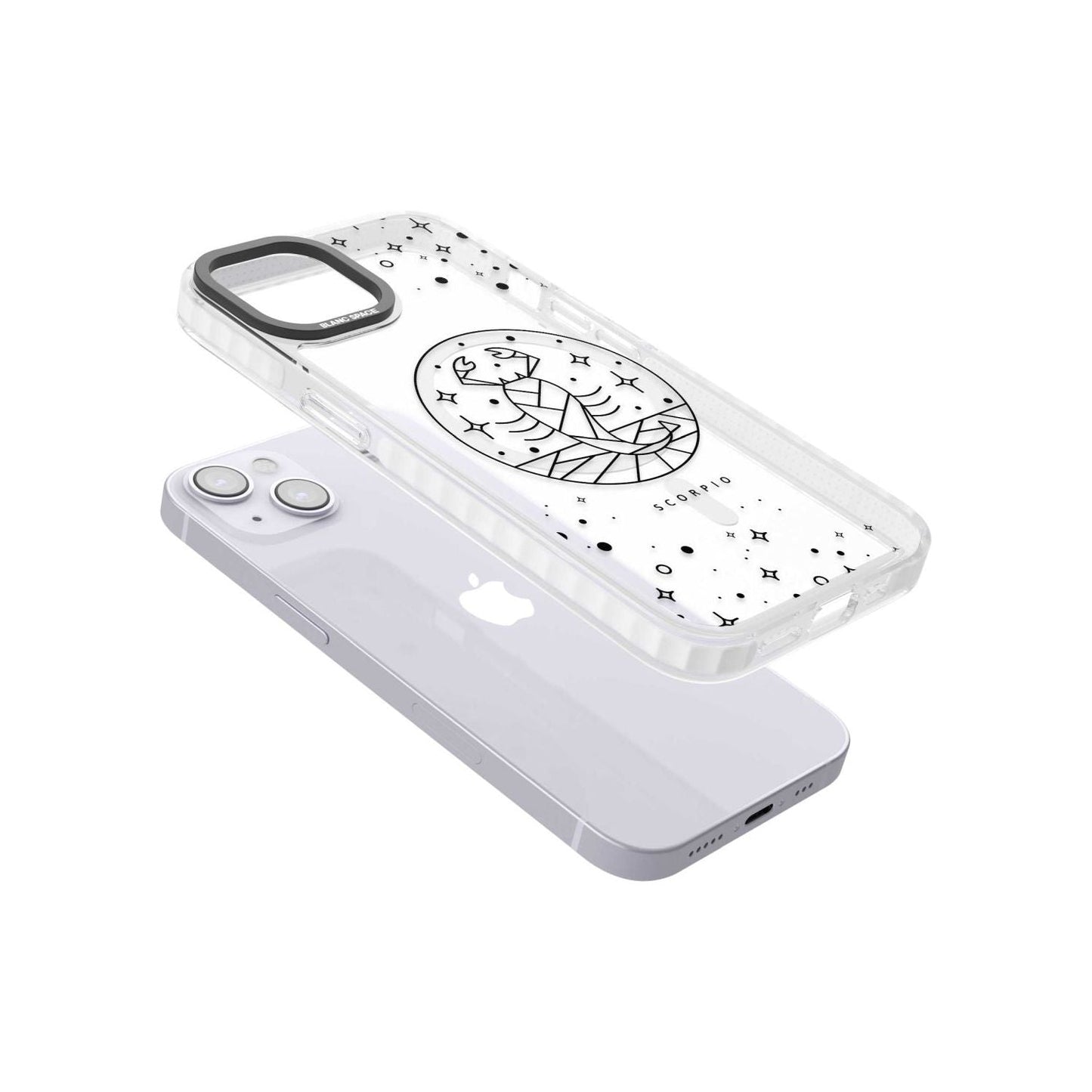 Emblème du Scorpion - Design Cosmique