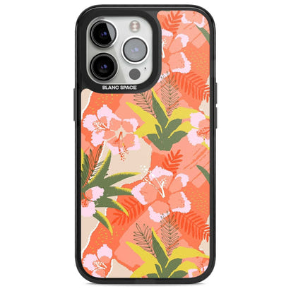 Hawaiian Flowers Abstract Pattern