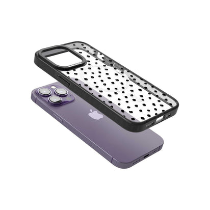 Messy Black Dot Pattern