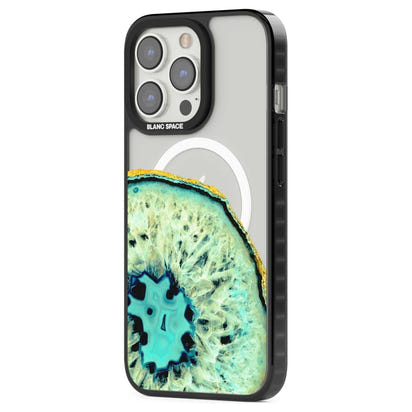 Géode turquoise en cristal