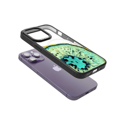 Géode turquoise en cristal