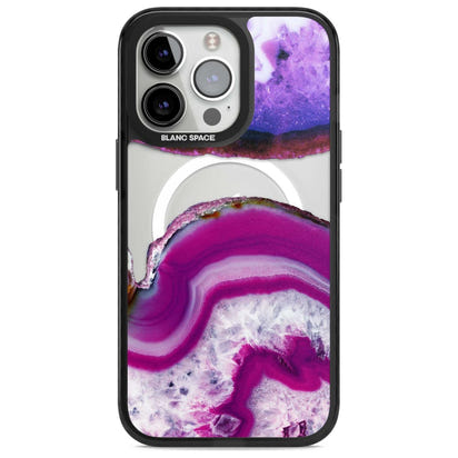 Tranche de cristal d'améthyste