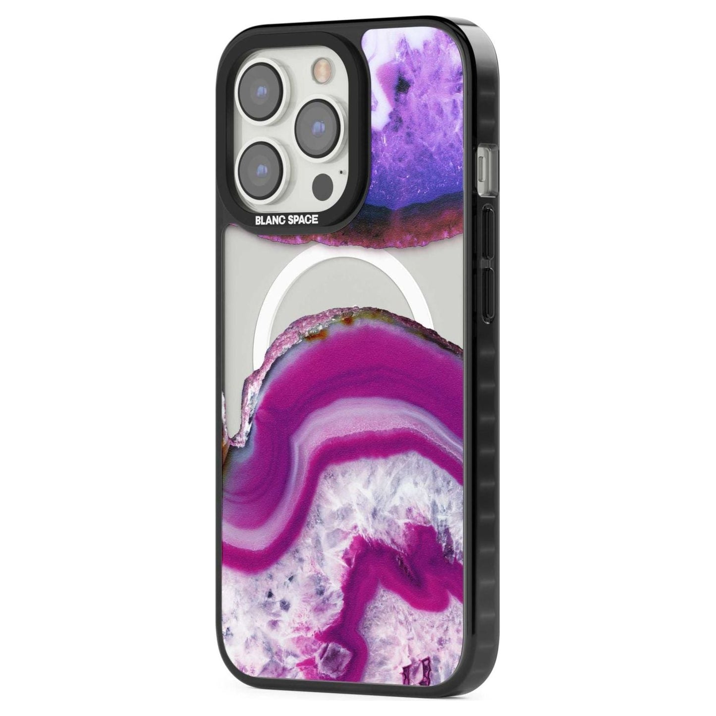 Tranche de cristal d'améthyste