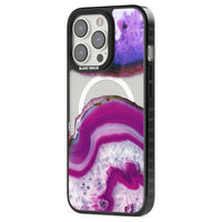 Tranche de cristal d'améthyste