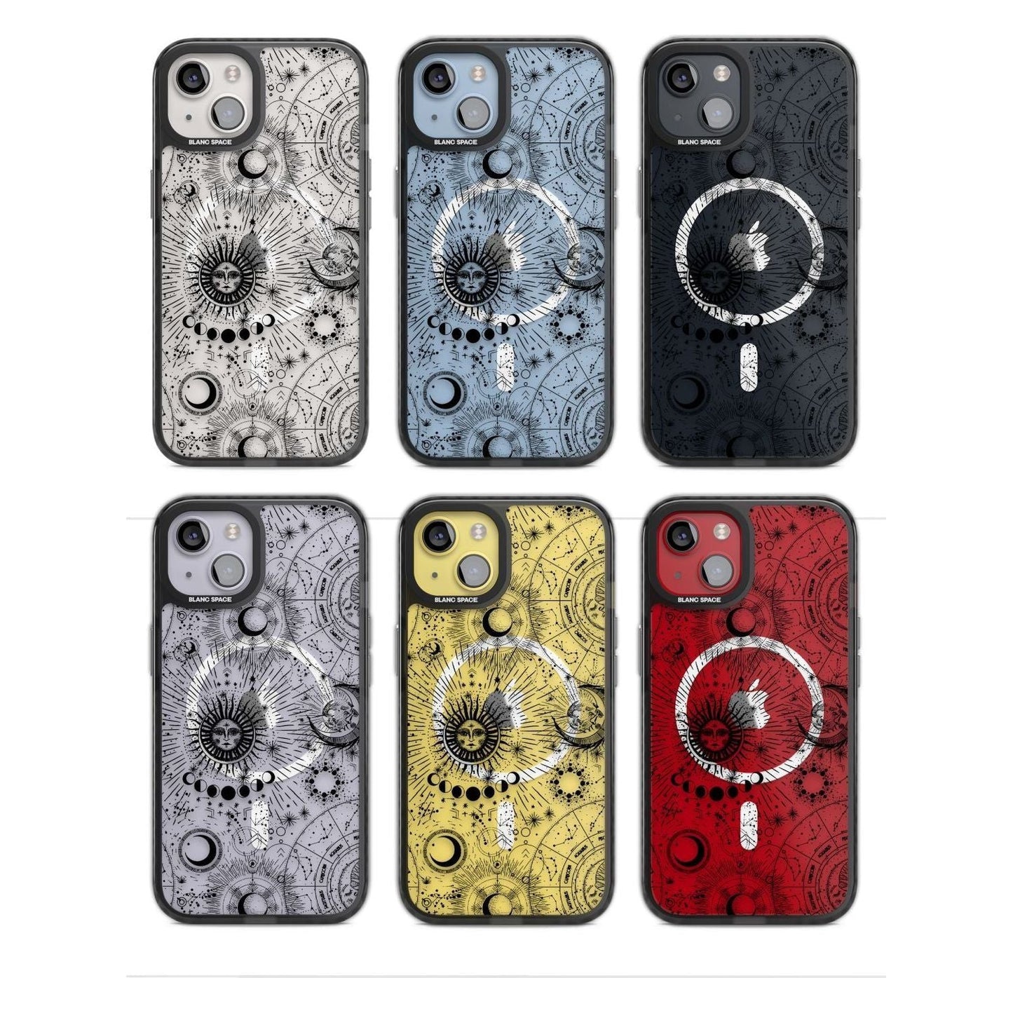 Soleils et Zodiaque Carte solaire