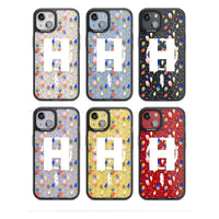 Personalised Abstract Floral Initial