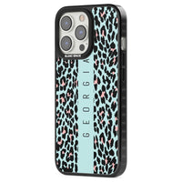 Léopard bleu personnalisé