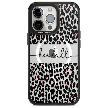 Personalised Cursive Leopard Spots