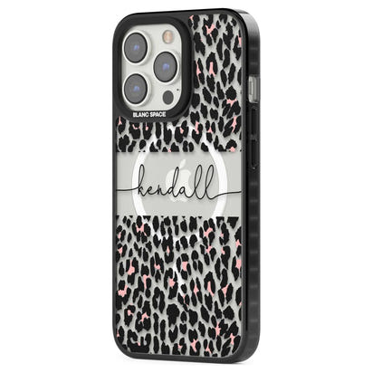 Personalised Cursive Leopard Spots