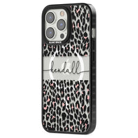 Personalised Cursive Leopard Spots