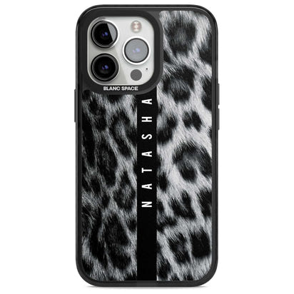 Personalised Snow Leopard Print