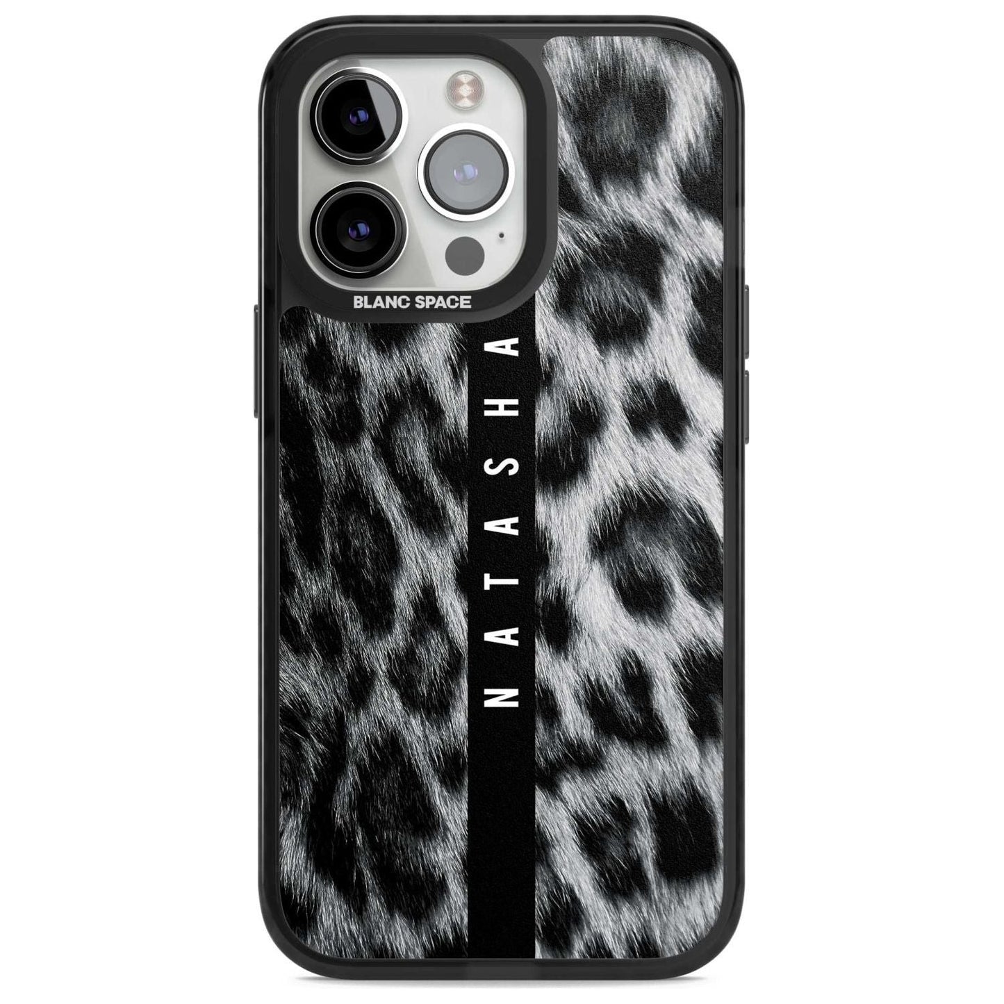 Personalised Snow Leopard Print