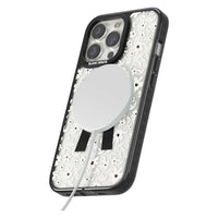 Initiale en gras personnalisée et florale