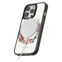 Personalised Beagle Floral Portrait