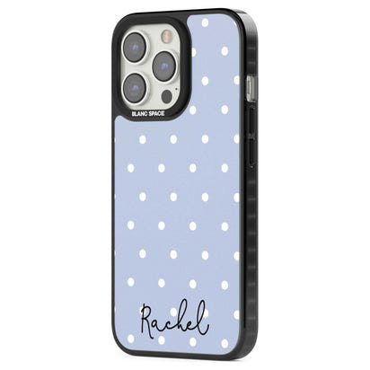 Personalised Simple Light Blue Dots