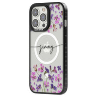 Personalised Purple Violets